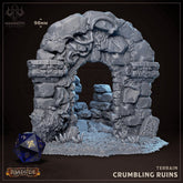 Crumbling Ruins 3D-printed model